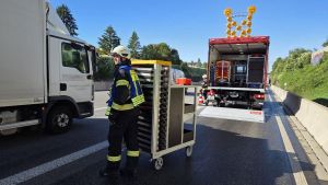B2 - Feuer/Rauch Lkw
