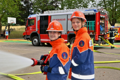Bezirksübung der Jugendfeuerwehren in Asperg