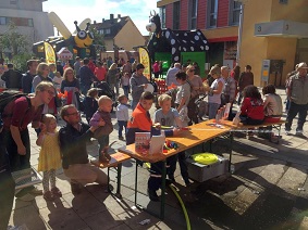 Jugendfeuerwehr Asperg bei der Kirbe 2017